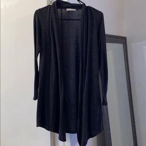 Dark gray cardigan